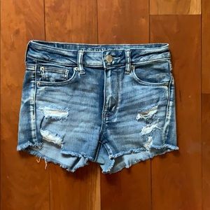 American eagle denim shorts